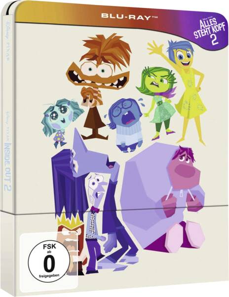 Alles steht Kopf 2 BD (Lim. Steelbook)