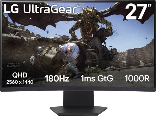 27GS60QX-B.AEUQ UltraGear - Schwarz