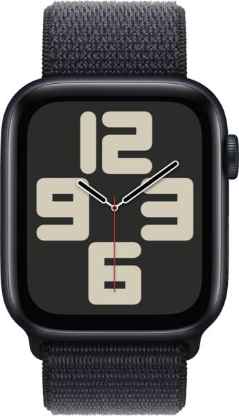 Watch SE GPS, 44mm, Alu, tintenfarbenes Armband - Mitternacht