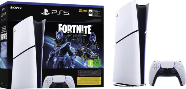 PlayStation PS5 Digital Version Slim Fortnite Bundle