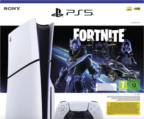 PlayStation PS5 inkl. Laufwerk Slim Fortnite Bundle
