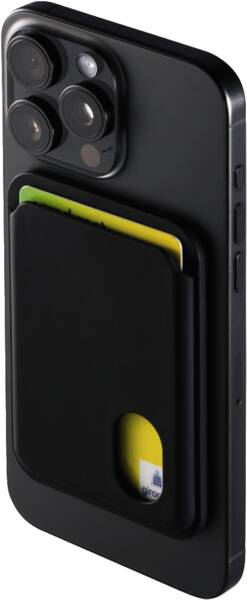 123773 CARD CASE IP 12/13/14/15/16 - Schwarz