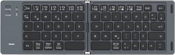 125136 Tastatur Travel 450,DE - Schwarz