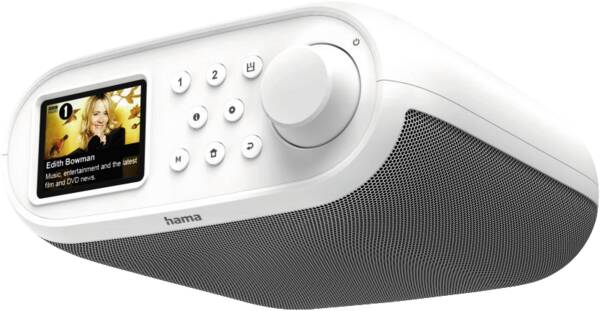 54259 Digitalradio DIR400, DAB+/Inter - Weiss