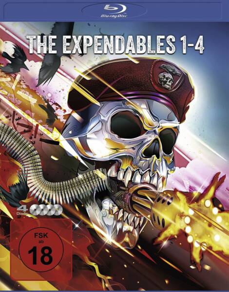 The Expendables 1-4 BD-Box