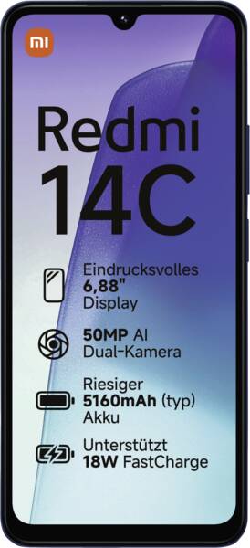 Redmi 14C 256GB - Starry Blue