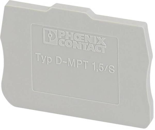 Phoenix Contact 3248120 Abschlussdeckel Grau 50 St.