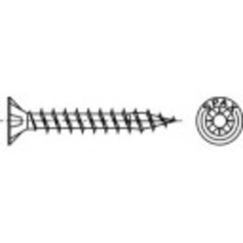 Alstertaler Schrauben & Präzisionsteile 158889 Senkschrauben 5 mm 60 mm Kreuzschlitz Pozidriv Stahl galvanisch verzi