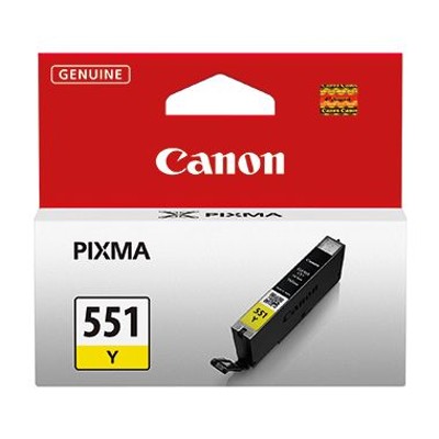 Canon - Tintenpatrone 6511B001 CLI551Y 7ml gelb