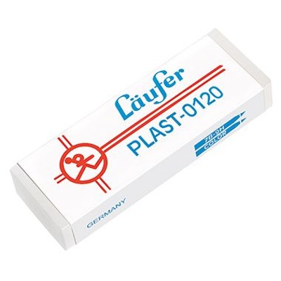 Läufer - Radierer Plast 01200 Kunststoff transluzent