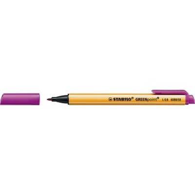 STABILO® - Feinschreiber GREENpoint 6088/58 0,8mm lila