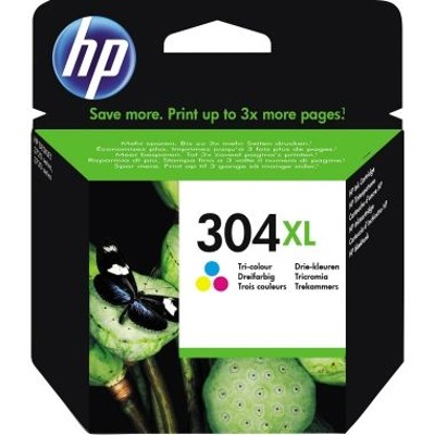 HP - Tintenpatrone N9K07AE 304XL 300 Seiten c/m/y