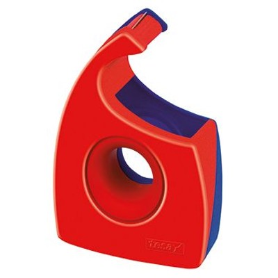 tesa® - Handabroller Easy Cut 57444-00001 19mm x 3rot/blau