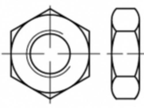 TOOLCRAFT TO-5371836 Sechskantmuttern M3 Edelstahl A4 100 St.