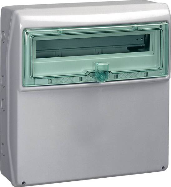 Schneider Electric 13167 13167 Verteilerschrank Oberflächenmontage Anzahl Teilungen = 12 Anzahl Reihen = 1 Inhalt 1 St.