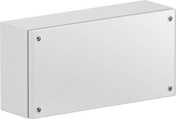 Schneider Electric NSYSBM303012 Gehäuse 300 x 300 x 120 Stahlblech Lichtgrau (RAL 7035) 1 St.