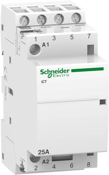 Schneider Electric A9C20134 Installationsschütz 4 Schließer 1.6 W 400 V/AC 25 A 1 St.