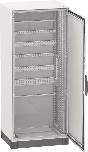 Schneider Electric NSYSM1816402D Gehäuse 1600 x 1800 x 400 Stahlblech Lichtgrau (RAL 7035) 1 St.