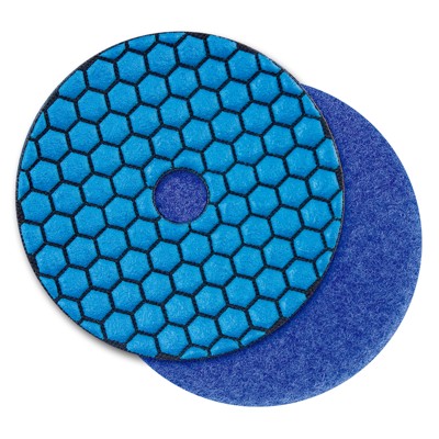 ELMAG - DiaProfi-Polierpad Ø100mm, Körnung 50, Klettaufnahme