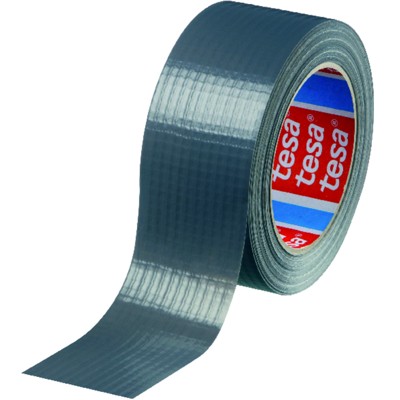 tesa® - Gewebeklebeband 4610 Basis duct Tape, grau, 50mm x 50m
