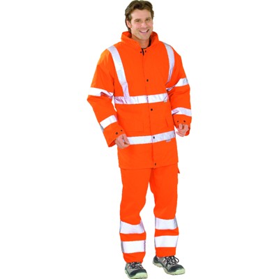 Planam - Winterjacke 2053 warnorange, Größe XL