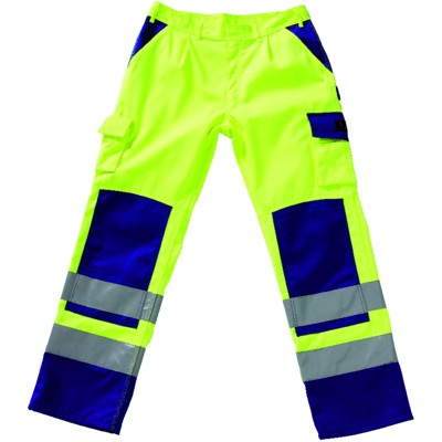 MASCOT® - Warnschutz-Bundhose Olinda 07179-470, warngelb/marineblau, Größe C52, 82