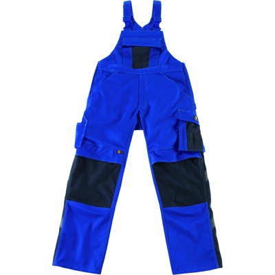 MASCOT® - Berufslatzhose Leipzig 12069-203, kornblau/schwarzblau, Größe C64, 82