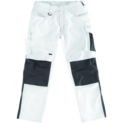 MASCOT® - Berufshose Mannheim 12679-442, weiß/anthrazit, Größe C48, 90