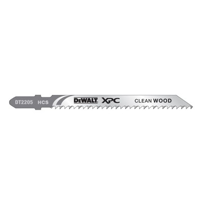 DeWALT - Stichsägeblatt HCS für Holz <30mm, 5er-Pack DT2205-QZ