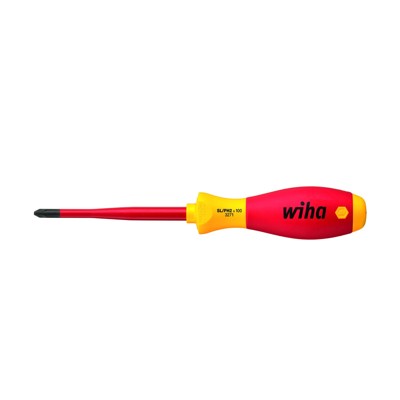Wiha® - Schraubendreher PlusMinus Phillips® 3271 VDE Kunststoff Rundgriff SL/PH2x100mm