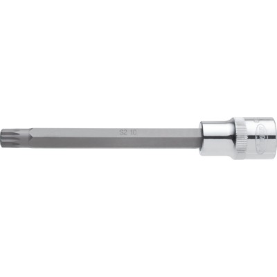 VIGOR® - Schraubendreher-Einsatz Innenvielzahn XZN V2129 Antrieb 1/2", M12 x 140mm