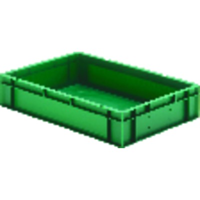 LA-KA-PE - Stapeltransportkasten 600 x 400 x 120mm grau