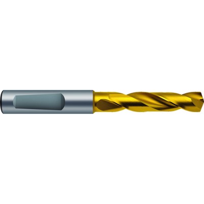 GÜHRING® - Ratiobohrer 1184 DIN 6537K RT 100 U VHM TiN RH 140° 3,1mm