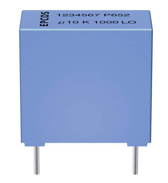 TDK B32520-C1224-K 1 St. MKT-Folienkondensator radial bedrahtet 0.22 µF 100 V/AC 10 % 7.5 mm (L x B x H) 10 x 3 x 8 mm