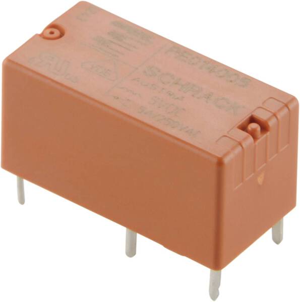 TE Connectivity PE014F05 Printrelais 5 V/DC 5 A 1 Wechsler 1 St.