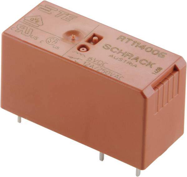 TE Connectivity RT114024 Printrelais 24 V/DC 12 A 1 Wechsler 1 St.