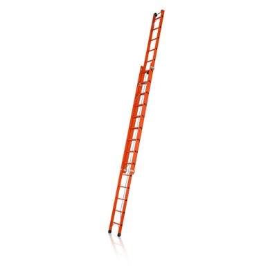 ZARGES - Seilzugleiter GFK, 2 x 14 Spr., L ausgef. 4.090mm, L eingef. 7.170mm