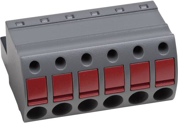 PTR Hartmann Buchsengehäuse-Kabel AK(Z)4951 Polzahl Gesamt 10 Rastermaß: 5 mm 54951100401D 1 St.