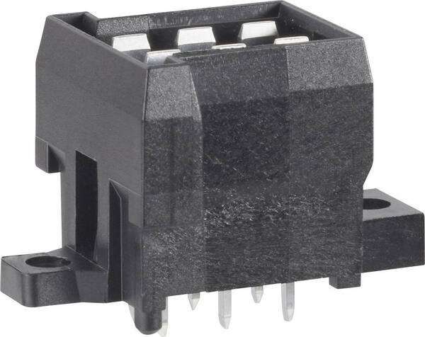 TE Connectivity Stiftgehäuse-Platine J-P-T Polzahl Gesamt 4 Rastermaß: 5.60 mm 963357-6 1 St.