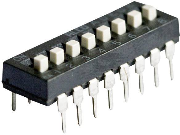 TE Connectivity 1825057-1 ADE0204 DIP-Schalter Polzahl 2 Standard 1 St.