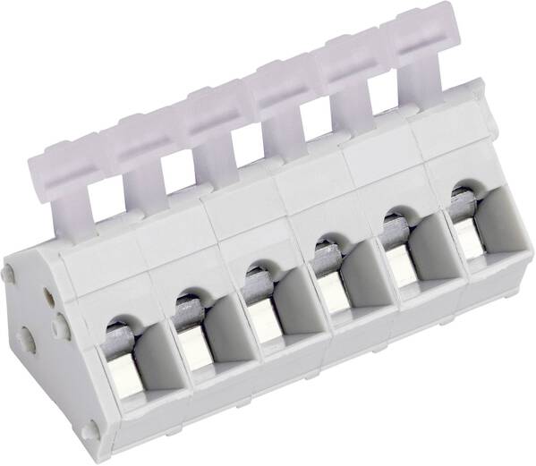 PTR Hartmann 53001120001D Federkraftklemmblock 2.50 mm² Polzahl 12 Kiesel-Grau 1 St.