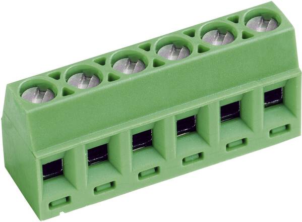 PTR Hartmann 50602040021F Schraubklemmblock 1.00 mm² Polzahl 4 Grün 1 St.