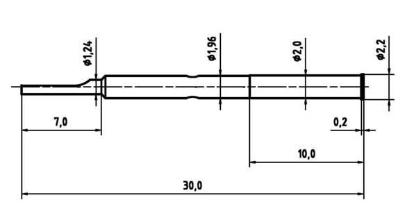 PTR Hartmann H 2021 L Präzisionsprüfstifthülse