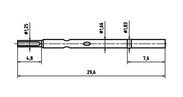 PTR Hartmann H 1025 L Präzisionsprüfstifthülse