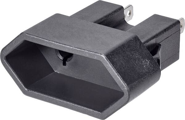 Weltron Eurokupplung Kunststoff 250 V Schwarz
