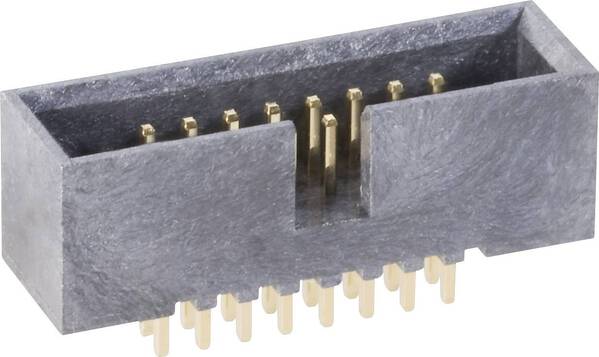 BKL Electronic 10120350 Stiftleiste ohne Auswurfhebel Rastermaß: 1.27 mm Polzahl Gesamt: 10 Anzahl Reihen: 2 1 St.