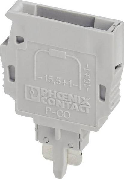 Phoenix Contact 3036796 Bauelementestecker Passend für (Details): 2polige Bauelemente Grau 1 St.