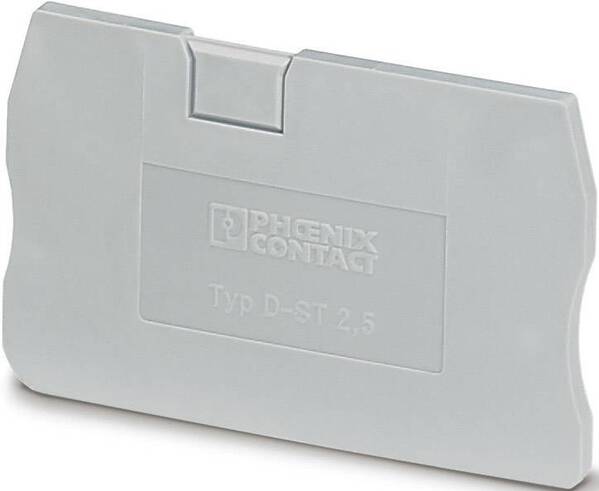 Phoenix Contact 3030417 Abschlussdeckel Passend für (Details): ST 1,5, ST 2,5, PT 2,5 Grau 1 St.