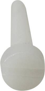 TOOLCRAFT 800270 Zylinderschrauben M4 40 mm Schlitz DIN 84 Kunststoff, Polyamid 10 St.