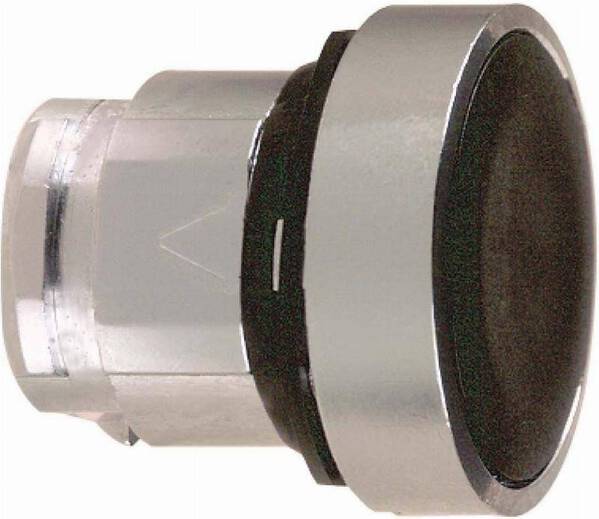 Schneider Electric ZB4BA2 Harmony ZB4BA2 Drucktaster 1 Taste Schwarz Druckentriegelung 1 St.